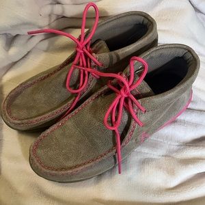 COPY - TWISTED X WOMEN'S TOUGH ENOUGH TO WEAR PINK DRIVING MOCS